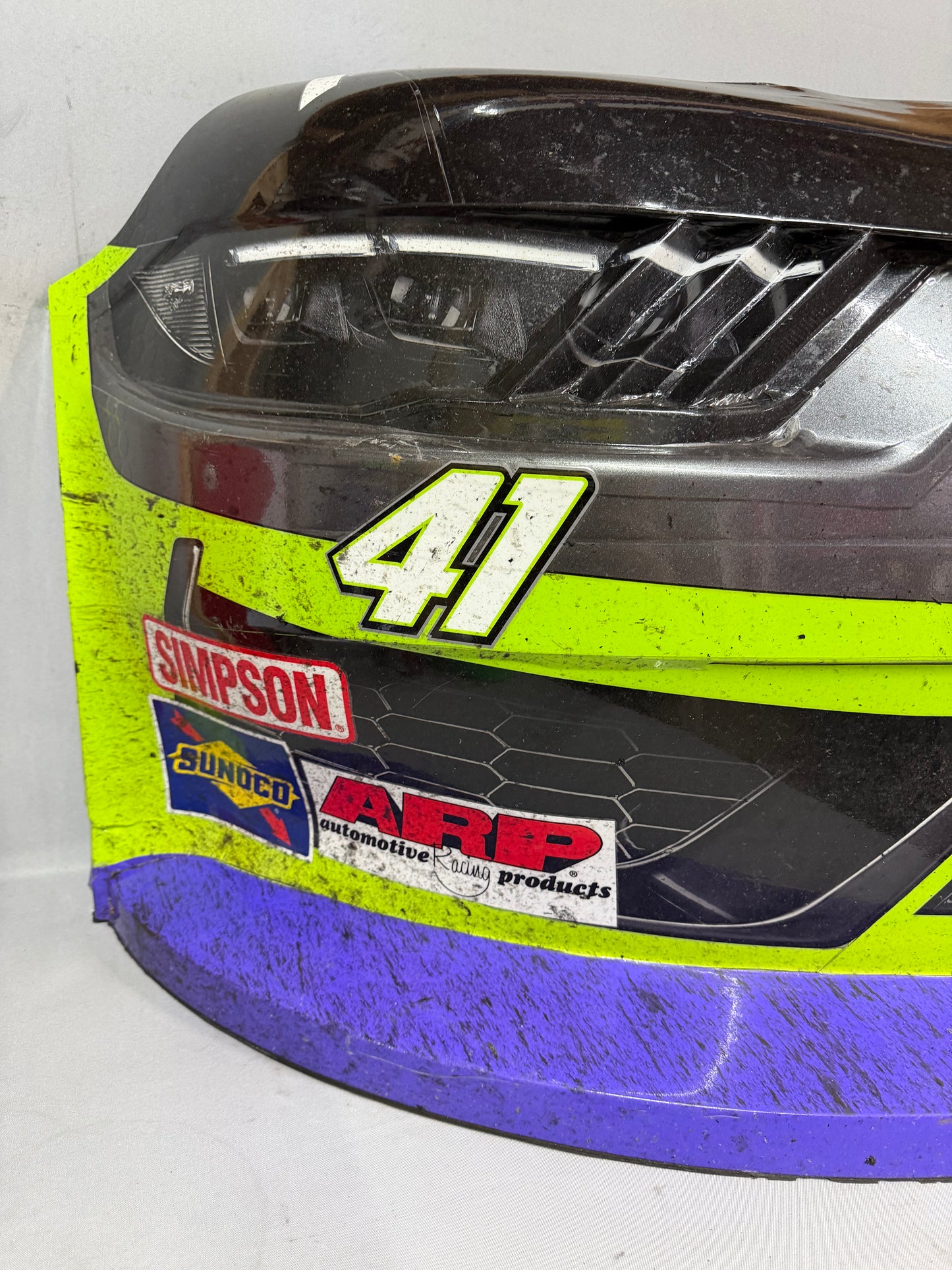 Sam Mayer #41 2025 Kansas Audible Nascar Front Nose