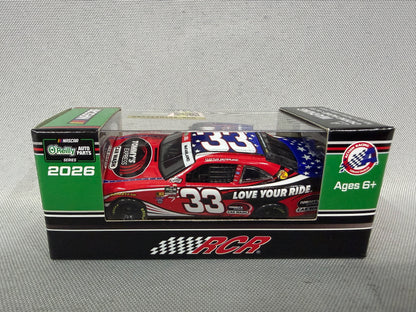 Cleetus McFarland #33 2026 Tommy’s Express Car Wash Nascar 1/64 Diecast