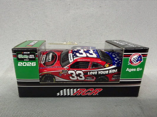 Cleetus McFarland #33 2026 Tommy’s Express Car Wash Nascar 1/64 Diecast