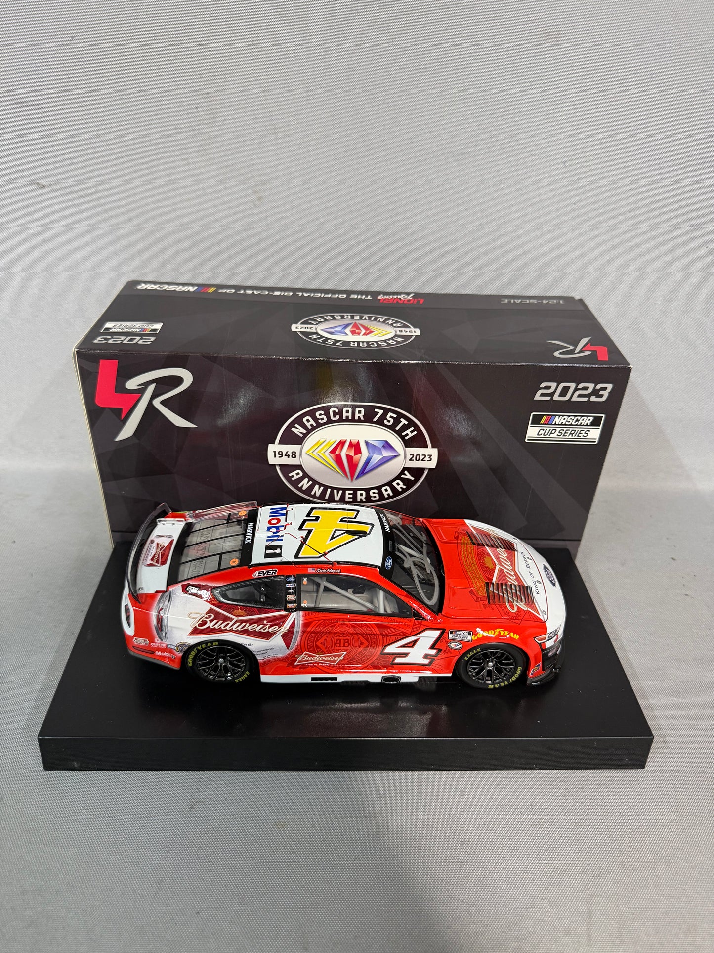 Kevin Harvick #4 2023 Budweiser Nascar Autographed Diecast