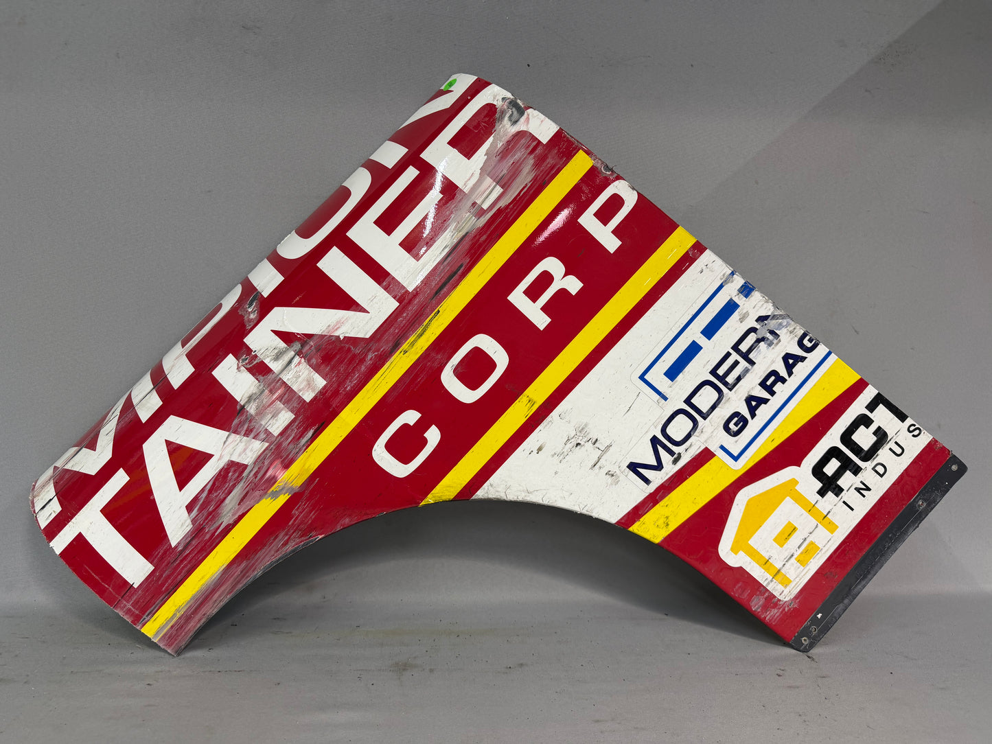 Daniel Dye #10 2025 Champion Container Nascar Partial Quarter Panel