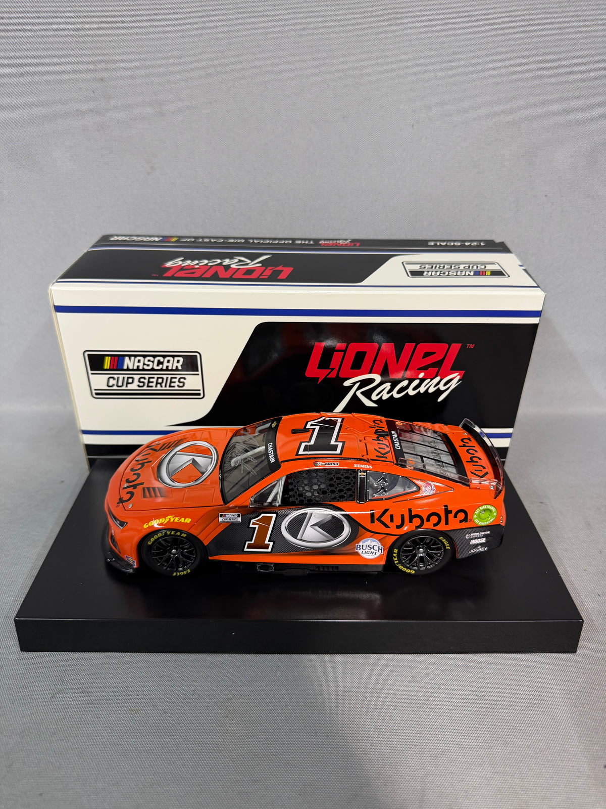 Ross Chastain #1 2024 Kubota Nascar Autographed Diecast