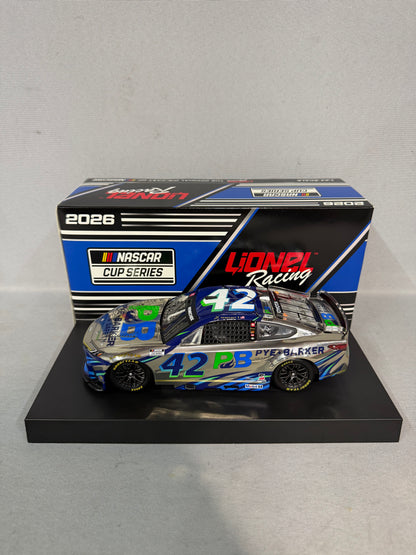John Hunter Nemechek #42 2026 Pye Barker Color Chrome Nascar Diecast
