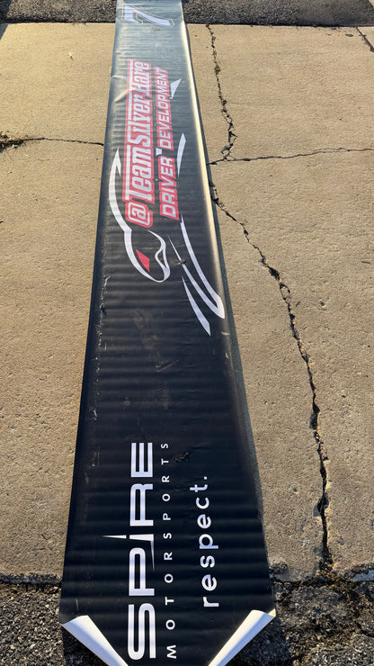 Connor Zilisch #7 2024 Team Silver Hare Nascar Pit Wall Banner