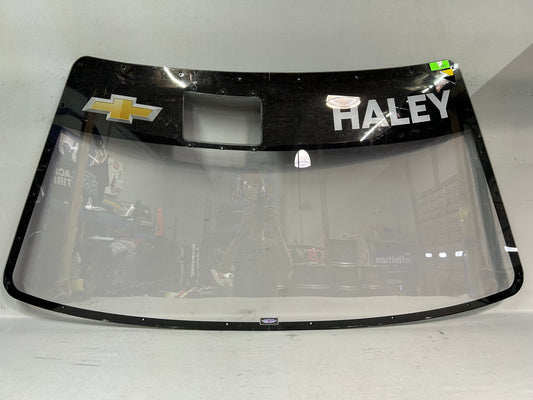 Justin Haley #7 2025 Darlington Nascar Front Windshield