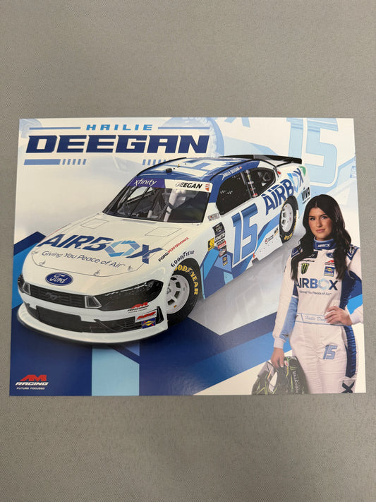 Hailie Deegan #15 2024 Airbox Nascar Hero Card