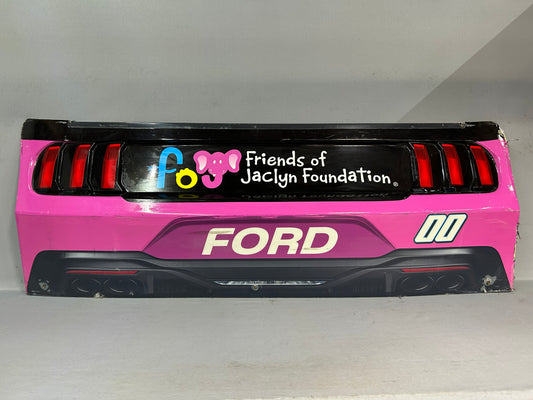 Sheldon Creed #00 2025 Atlanta Friends Of Jaclyn Nascar Rear Bumper