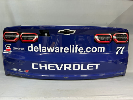 Michael McDowell #71 2025 Wilkesboro All Star Delaware Life Nascar Rear Bumper