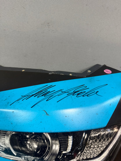 Anthony Alfredo #96 2026 Talladega 1 Dude Wipes Menthole Nascar Autographed Nose Corner
