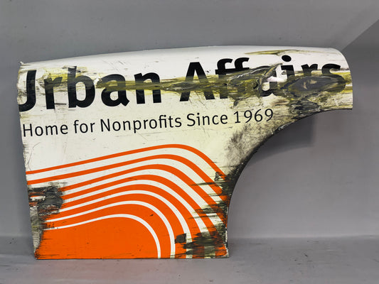 Lavar Scott #45 2026 Las Vegas 1 Urban Affairs Coalition Nascar Partial Quarter Panel