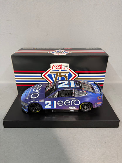Josh Berry #21 2025 EERO Nascar Autographed Diecast