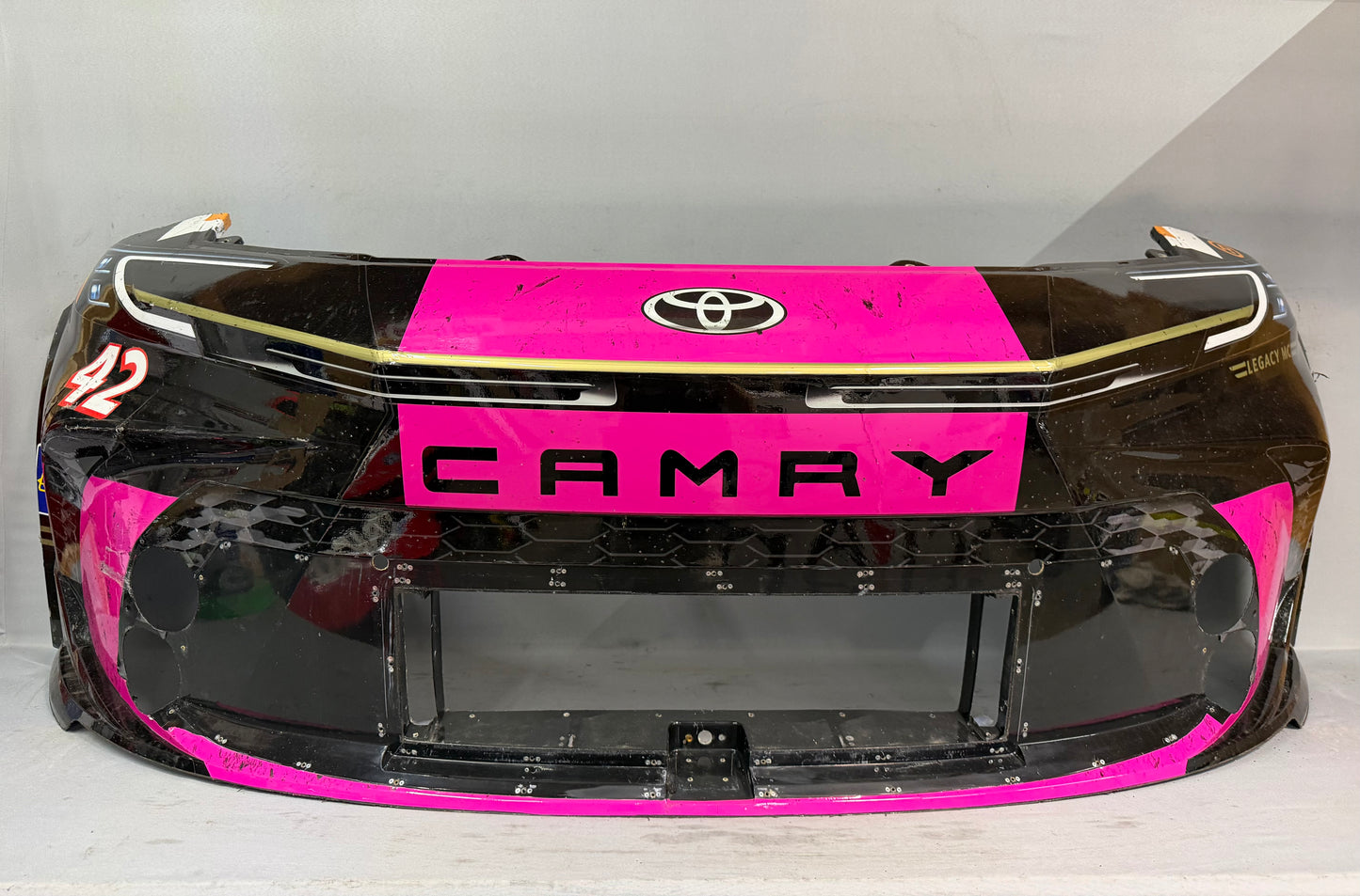 John Hunter Nemechek #42 2025 Charlotte Roval Family Dollar Nascar Front Nose