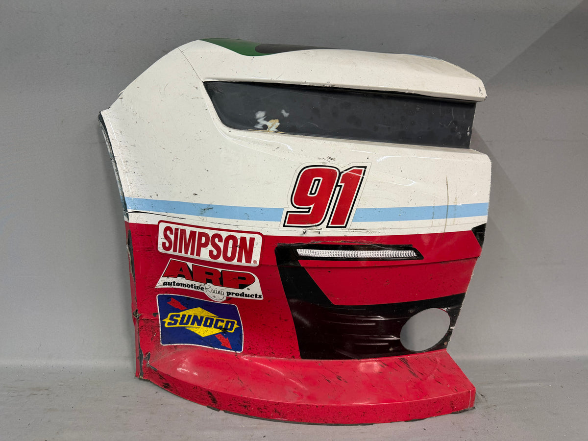 Josh Bilicki #91 2025 Charlotte Roval Rita’s Nascar Nose Corner