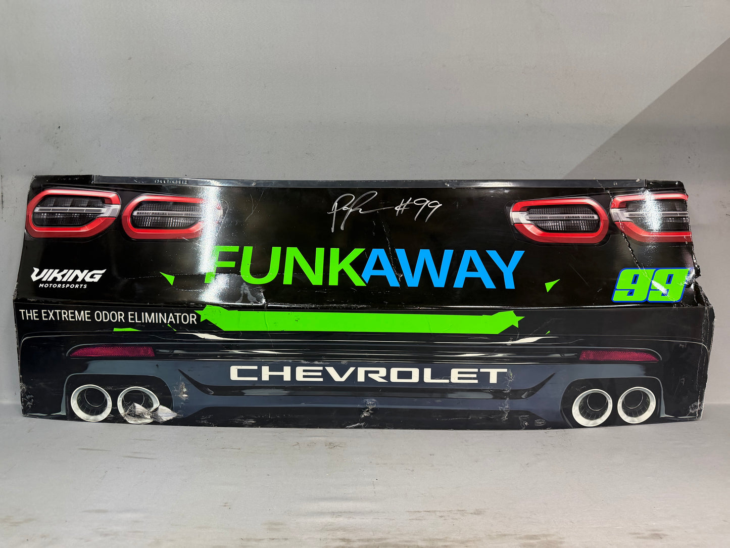 Parker Retzlaff #99 2026 Funkaway Nascar Autographed Rear Bumper