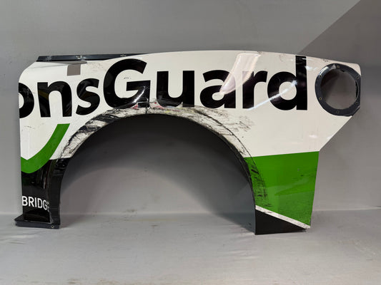 Justin Haley #7 2025 New Hampshire Nations Guard Nascar Quarter Panel