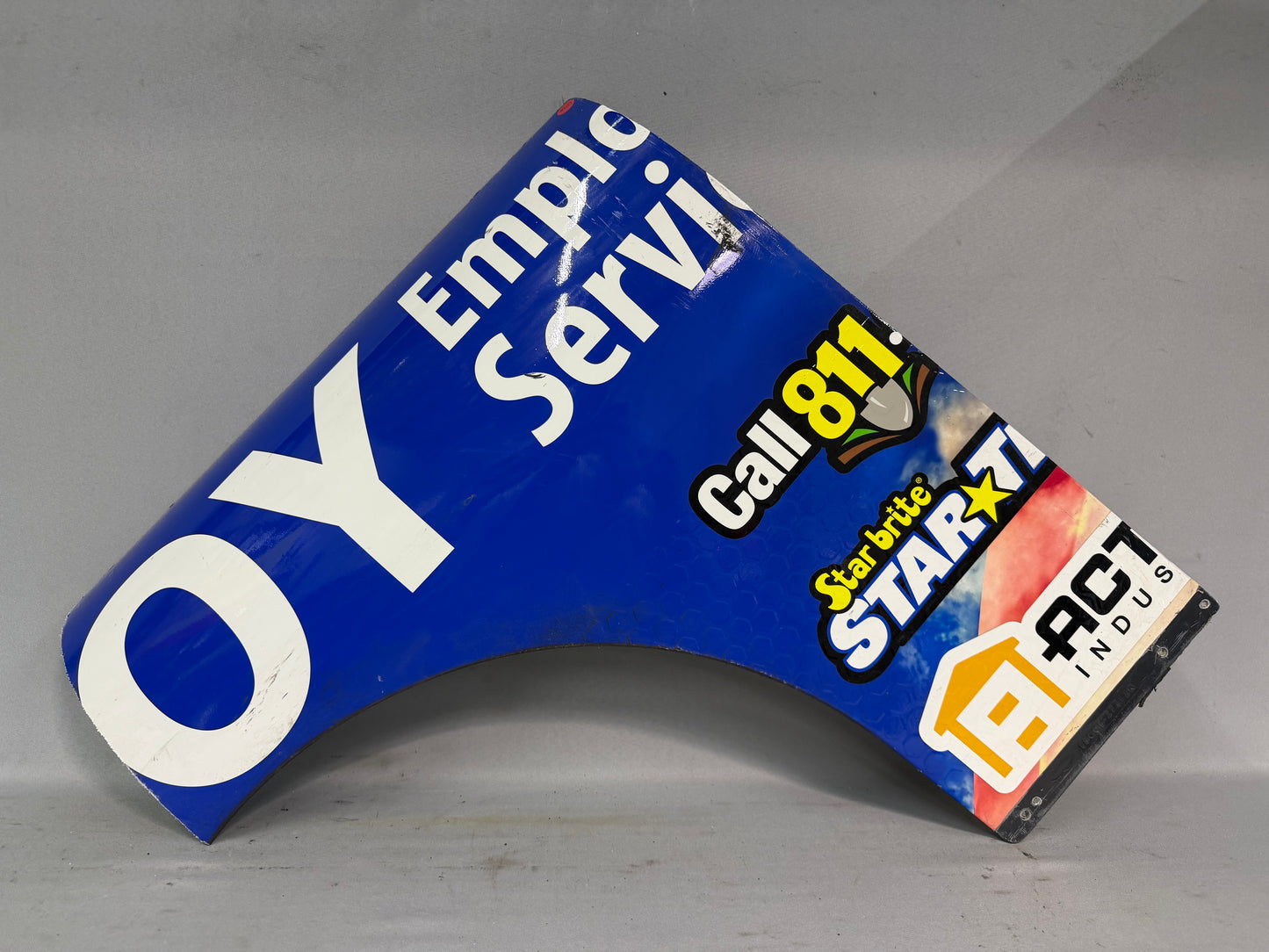 Josh Williams #11 2024 Alloy Employer Services Nascar Partial Quarter Panel