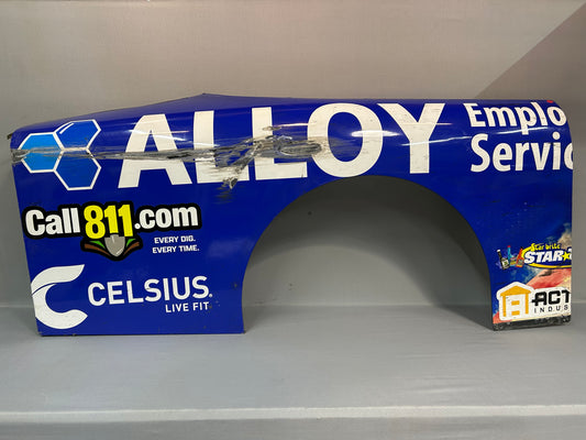 Josh Williams #11 2024 Alloy Employer Services Nascar Quarter Panel