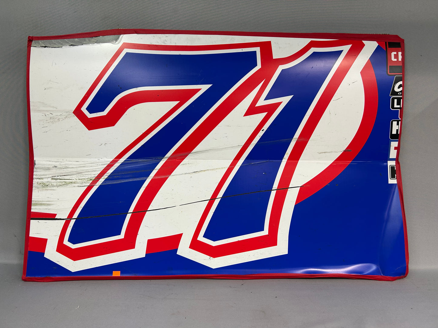 Rajah Caruth #71 2025 Daytona Hendrick Cars Nascar Door Panel