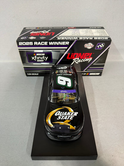 Daniel Suarez #9 2025 Mexico City Win Quaker State Nascar Autographed Diecast