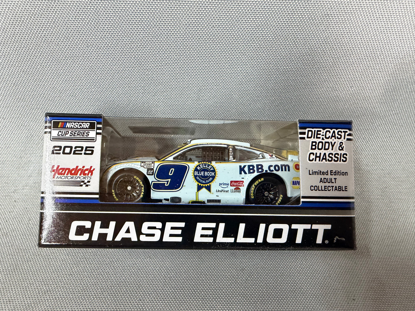 Chase Elliott #9 2026 Kansas Win Kelley Blue Book Nascar 1/64 Diecast