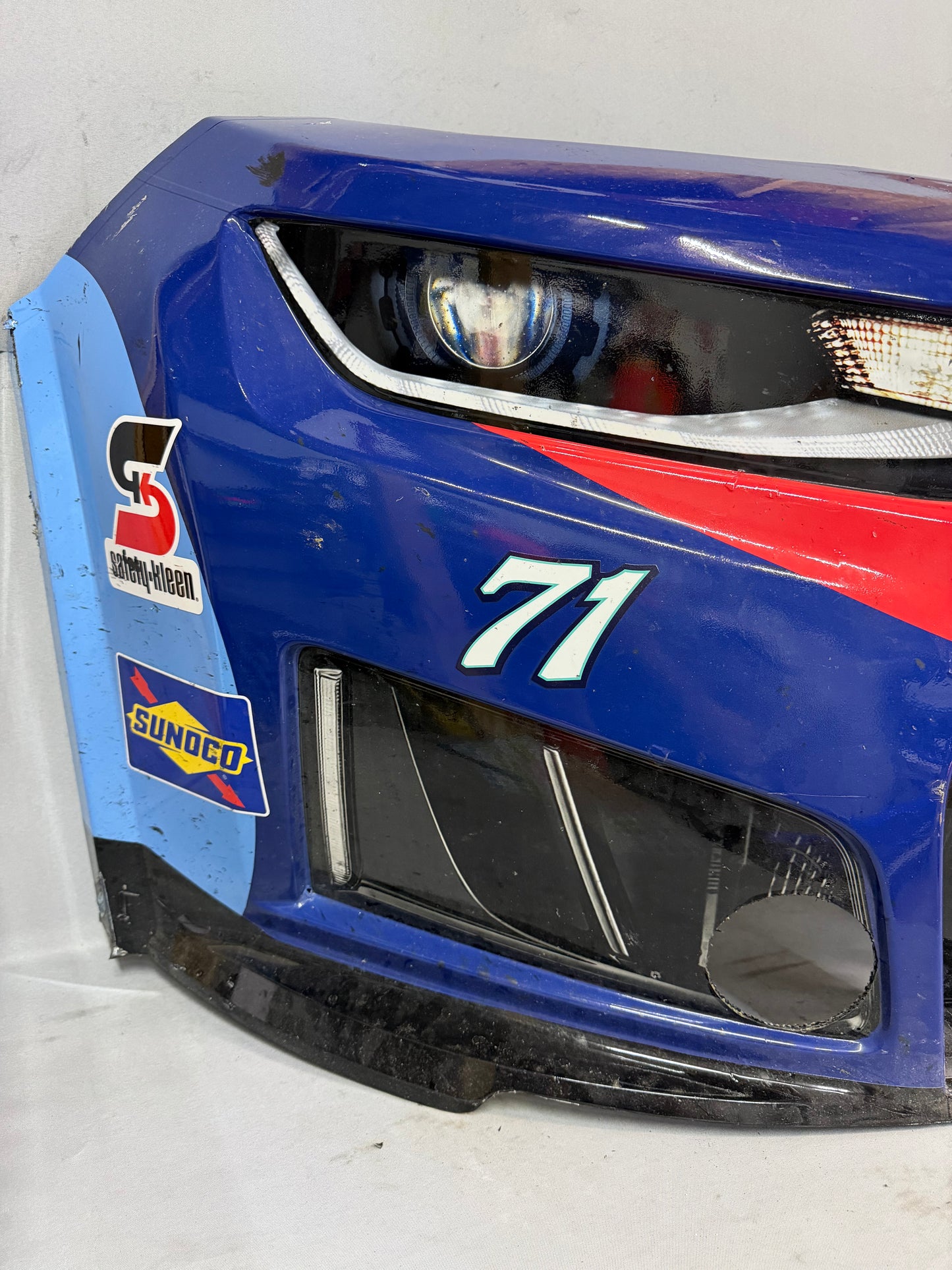 Michael McDowell #71 2026 Sonoma Delaware Life Nascar Front Nose