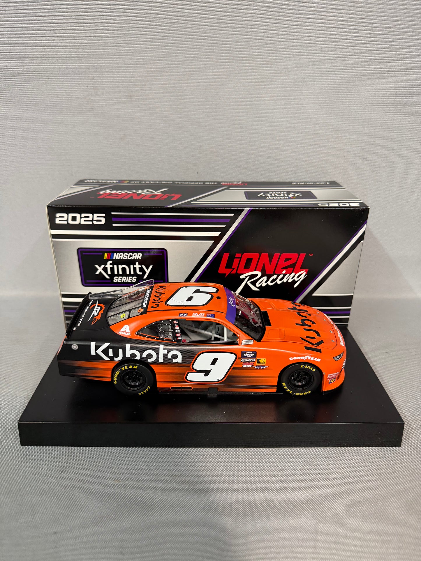 Shane Van Gisbergen #9 2025 Kubota Nascar Autographed Diecast