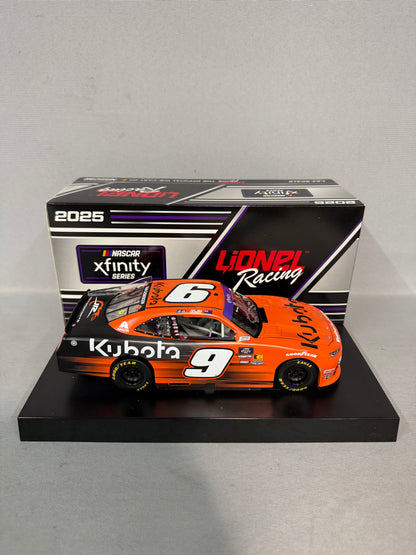 Shane Van Gisbergen #9 2025 Kubota Nascar Autographed Diecast