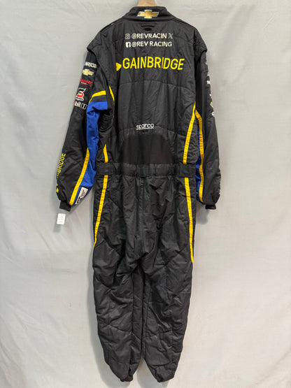 Nick Sanchez #2 2024 Gainbridge Rev Racing Nascar Crew Firesuit C-54 W-46 L-34