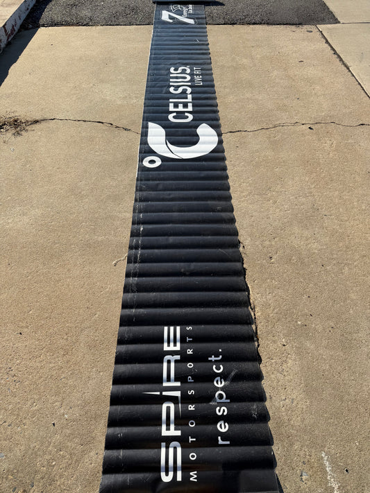 Corey Lajoie #7 2024 Celsius Nascar Pit Wall Banner