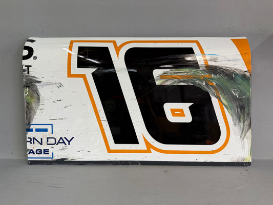 Christian Eckes #16 2025 Bristol Celsius Nascar Door Panel