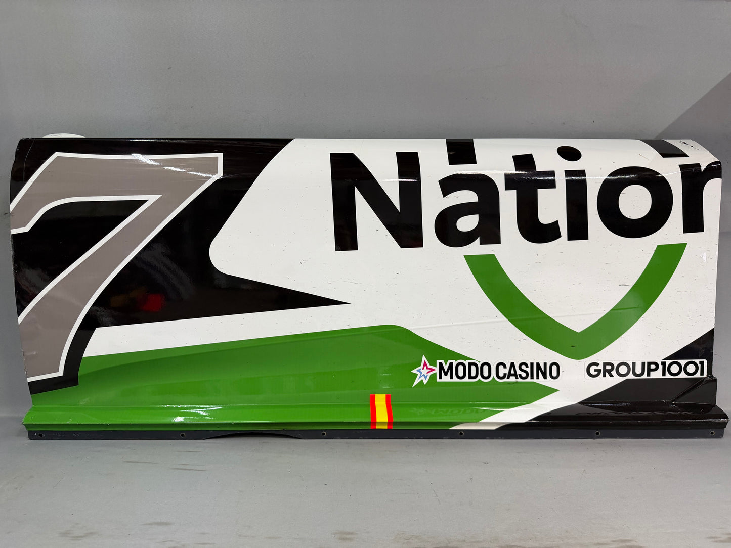 Daniel Suarez #7 2026 Kansas 1 Nations Guard Nascar Door Panel