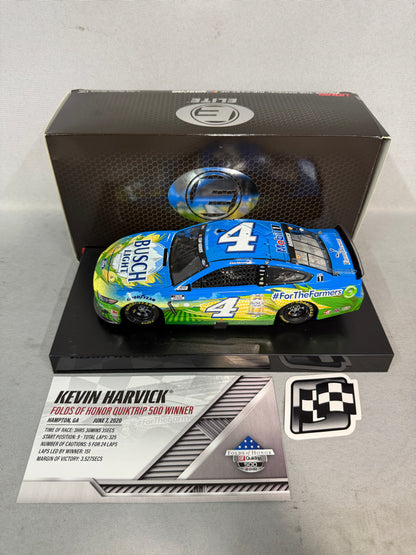 Kevin Harvick #4 2020 Atlanta Win Busch Light For The Farmers Elite Nascar Diecast