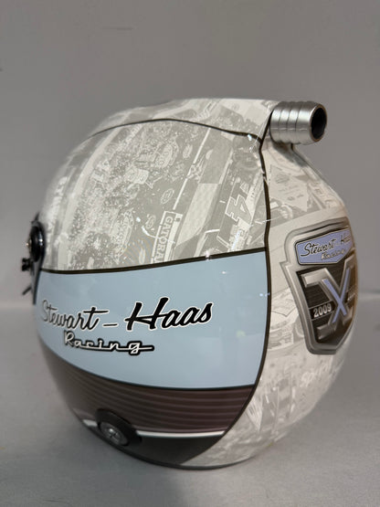 Stewart Haas Racing 2018 10th Anniversary Nascar Replica Helmet