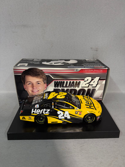 William Byron #24 2018 Hertz Nascar Autographed Diecast