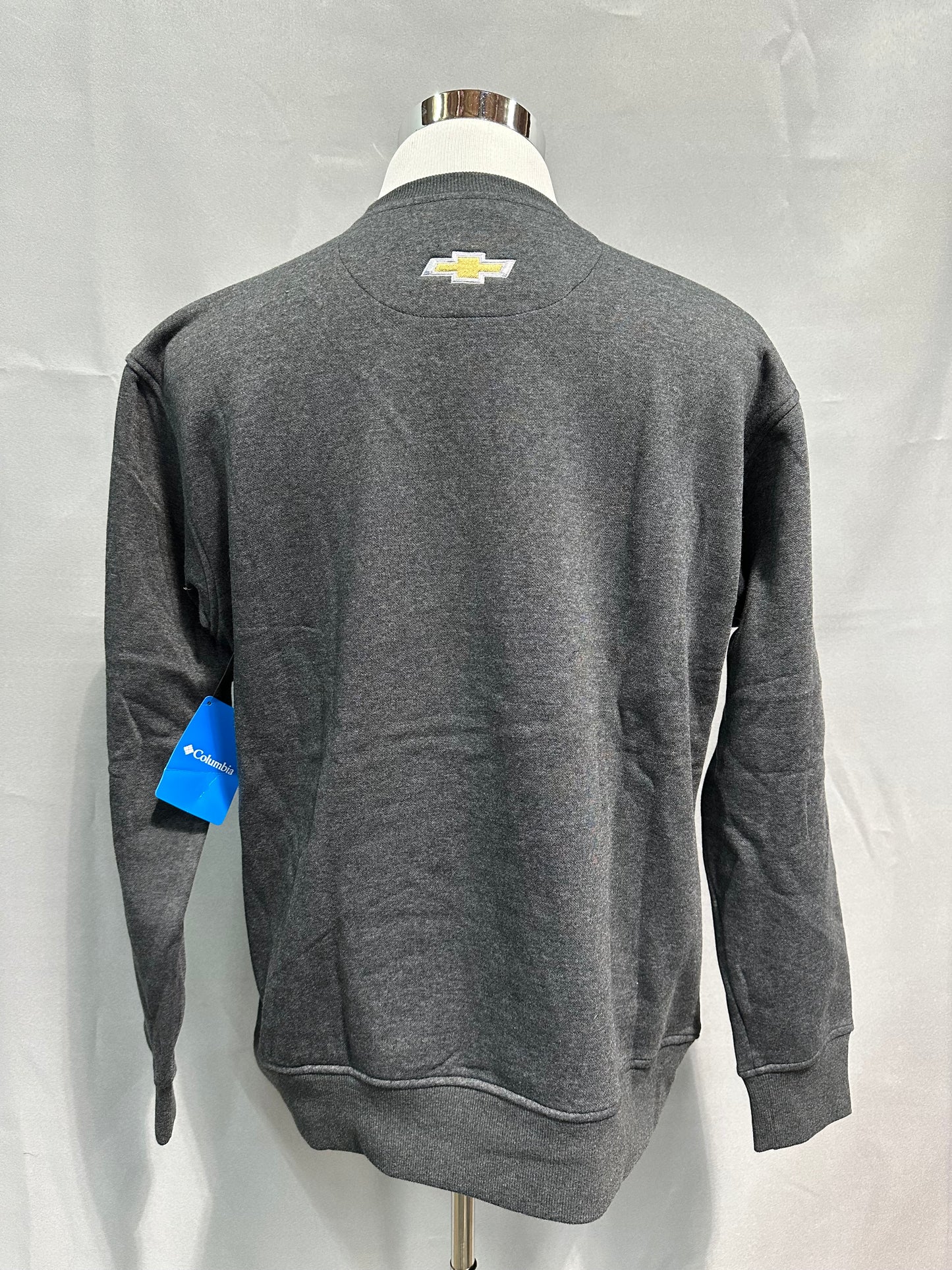 Richard Petty Motorsports Nascar Team Issued Columbia Crewneck Sweatshirt Size Large