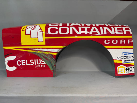 Daniel Dye #10 2025 Bristol Champion Container Nascar Quarter Panel