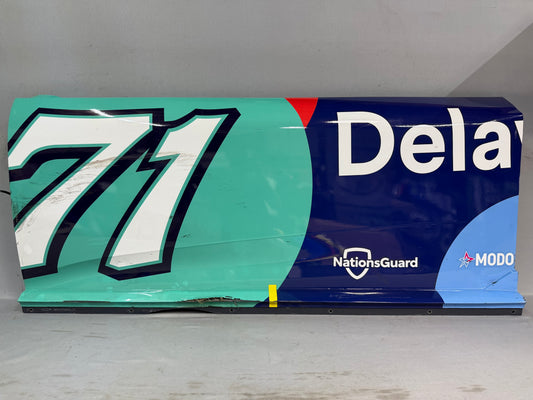 Michael McDowell #71 2026 Sonoma Delaware Life Nascar Door Panel
