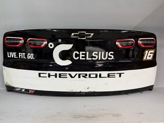 AJ Allmendinger #16 2026 Pocono Celsius Nascar Rear Bumper