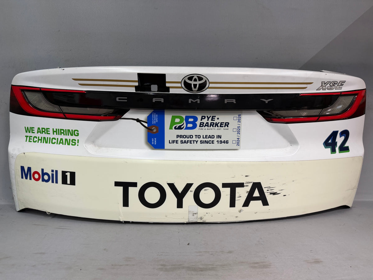 John Hunter Nemechek #42 2026 Daytona 2 Pye Barker Nascar Rear Bumper