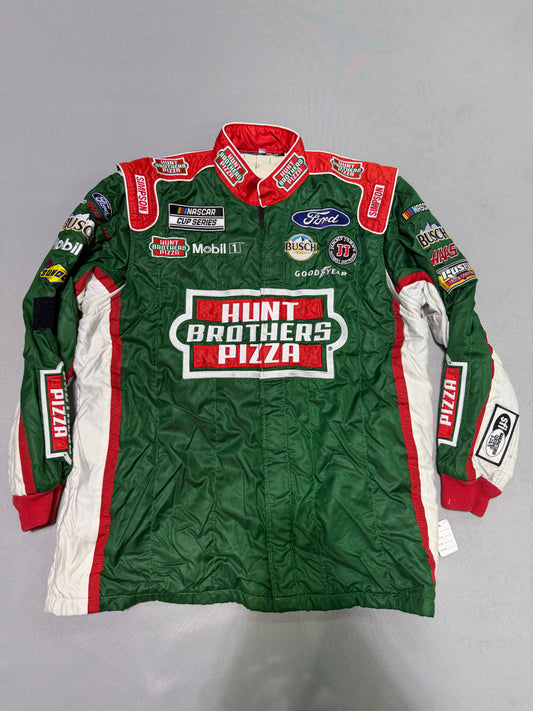 Kevin Harvick #4 Hunt Brothers Pizza Nascar 2 Piece Crew Firesuit C-46 W-34 L-32