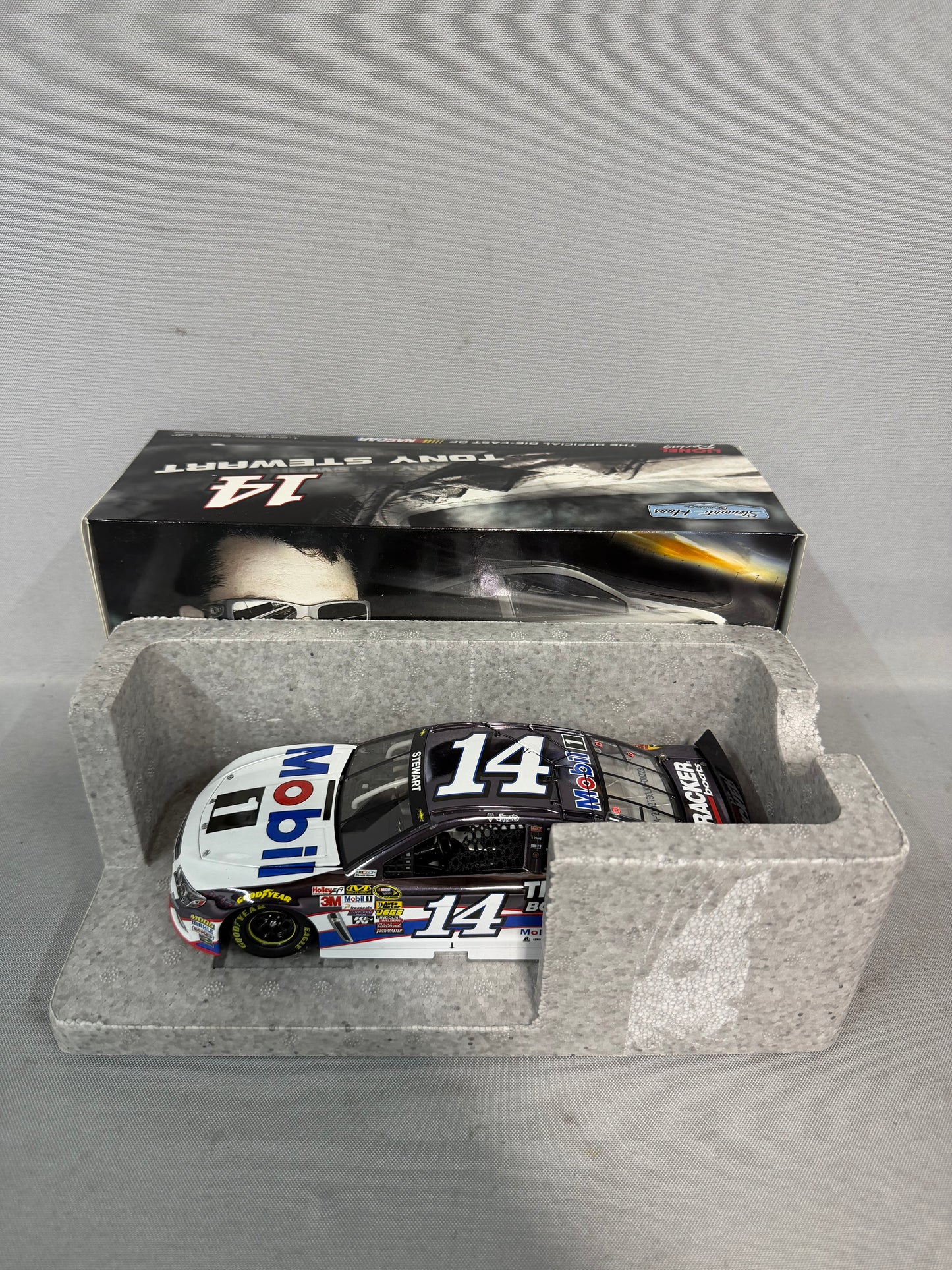 Tony Stewart #14 2015 Mobil 1 Color Chrome Nascar Diecast