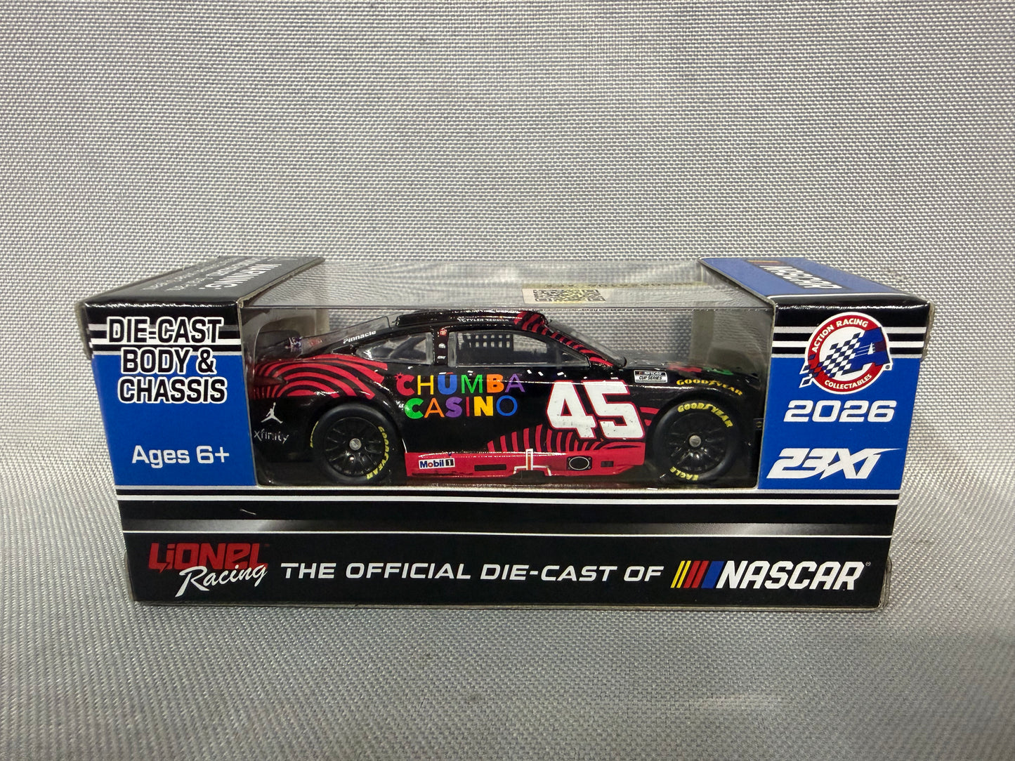 Tyler Reddick #45 2026 Daytona Win Chumba Casino Nascar 1/64 Diecast