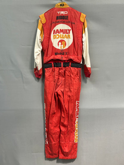 Erik Jones #43 2024 Family Dollar Nascar Crew Firesuit C-48 W-34 L-31
