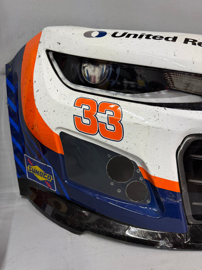 Austin Hill #33 2025 Bristol United Rentals Nascar Front Nose