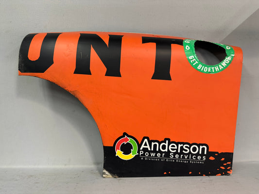 Mason Massey #14 2024 New Hampshire Brundt Nascar Partial Quarter Panel