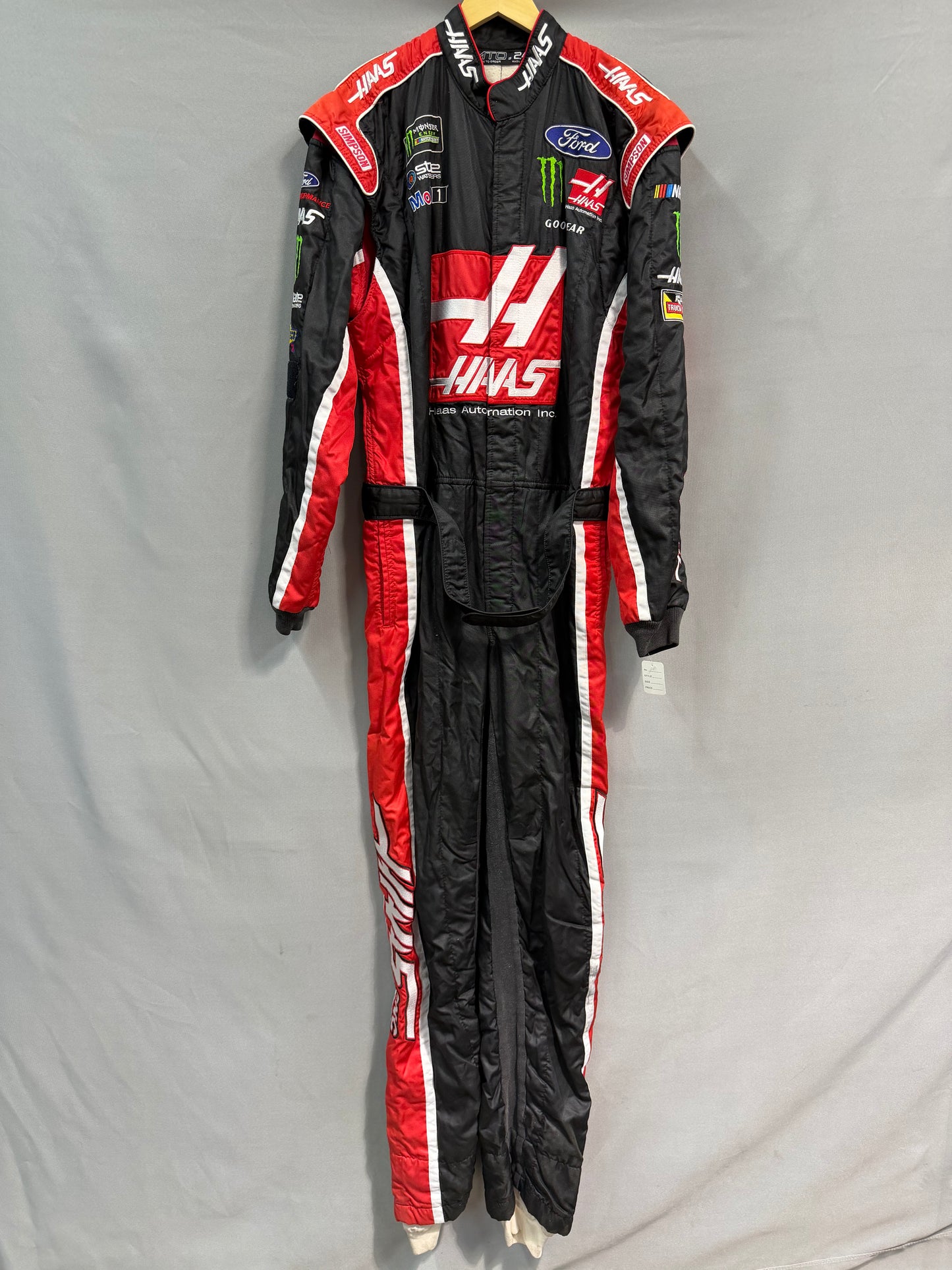Kurt Busch #41 Haas Automation Nascar Crew Firesuit C-48 W-44 L-34