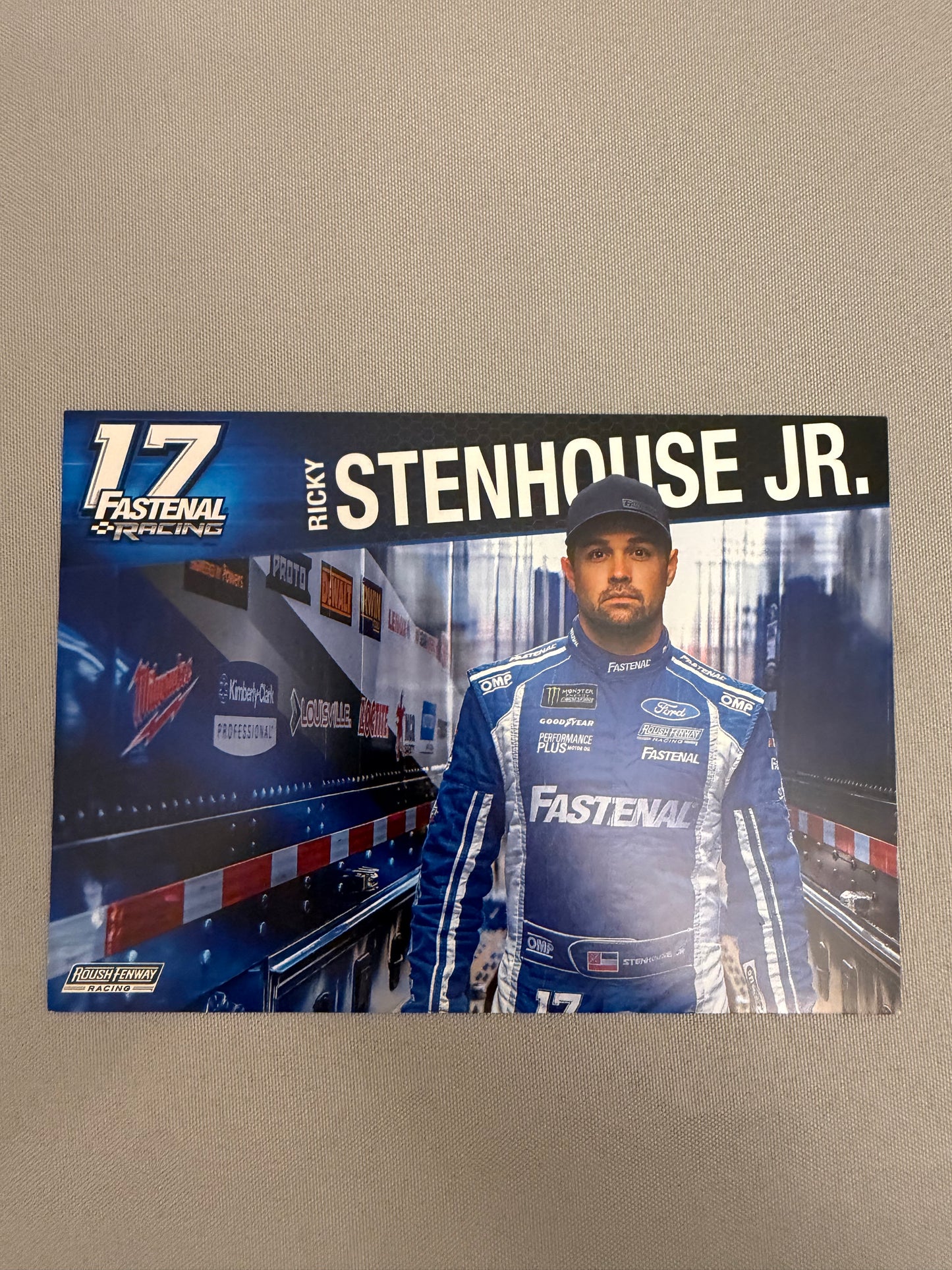 Ricky Stenhouse Jr #17 2019 Fastenal Nascar Hero Card