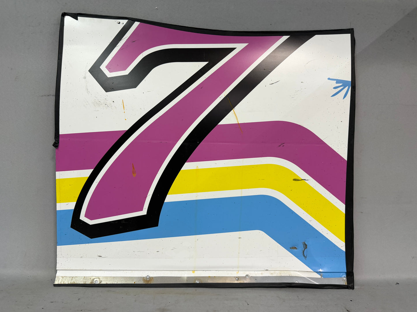 Connor Mosack #7 2026 Lime Rock Friends Of Jaclyn Nascar Door Panel