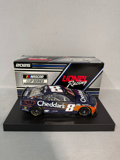 Kyle Busch #8 2025 Cheddars Blue Nascar Diecast