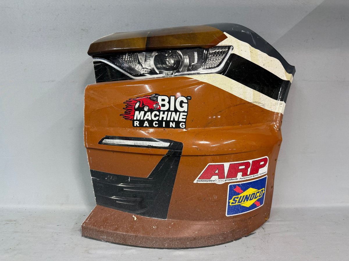 Nick Sanchez #48 2025 Talladega Caroline Jones “No Tellin” Nascar Nose Corner